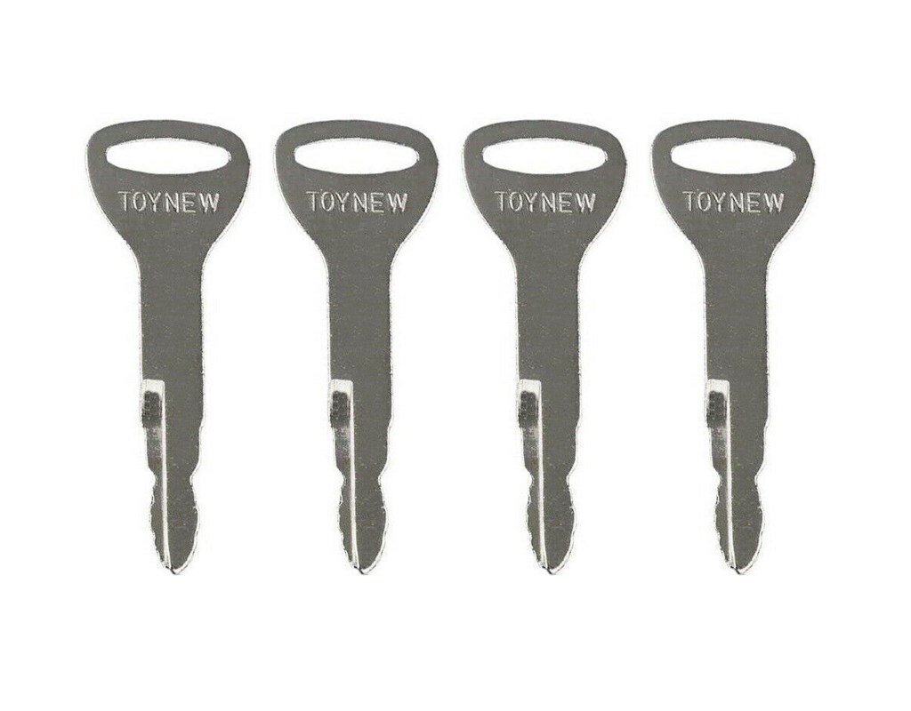 4key para Toyota Forklift Equipment encendido llave de reemplazo para llaves A62597