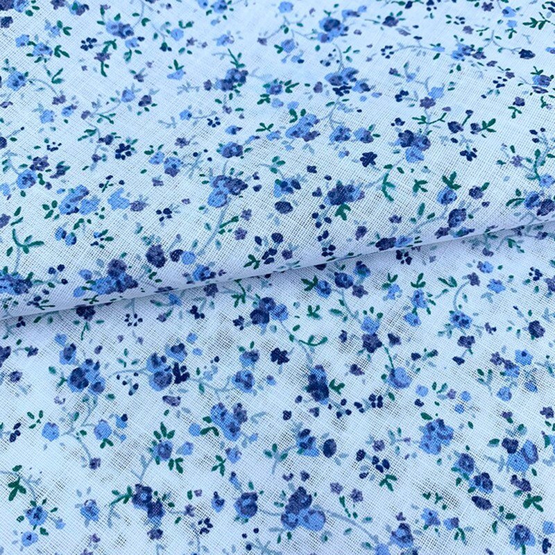 7Pcs Cotton Fabric Squares Bundle Patchwork Pre-Cut Quilt Squares for DIY Handmade Patchwork Cloth Bag Needlework