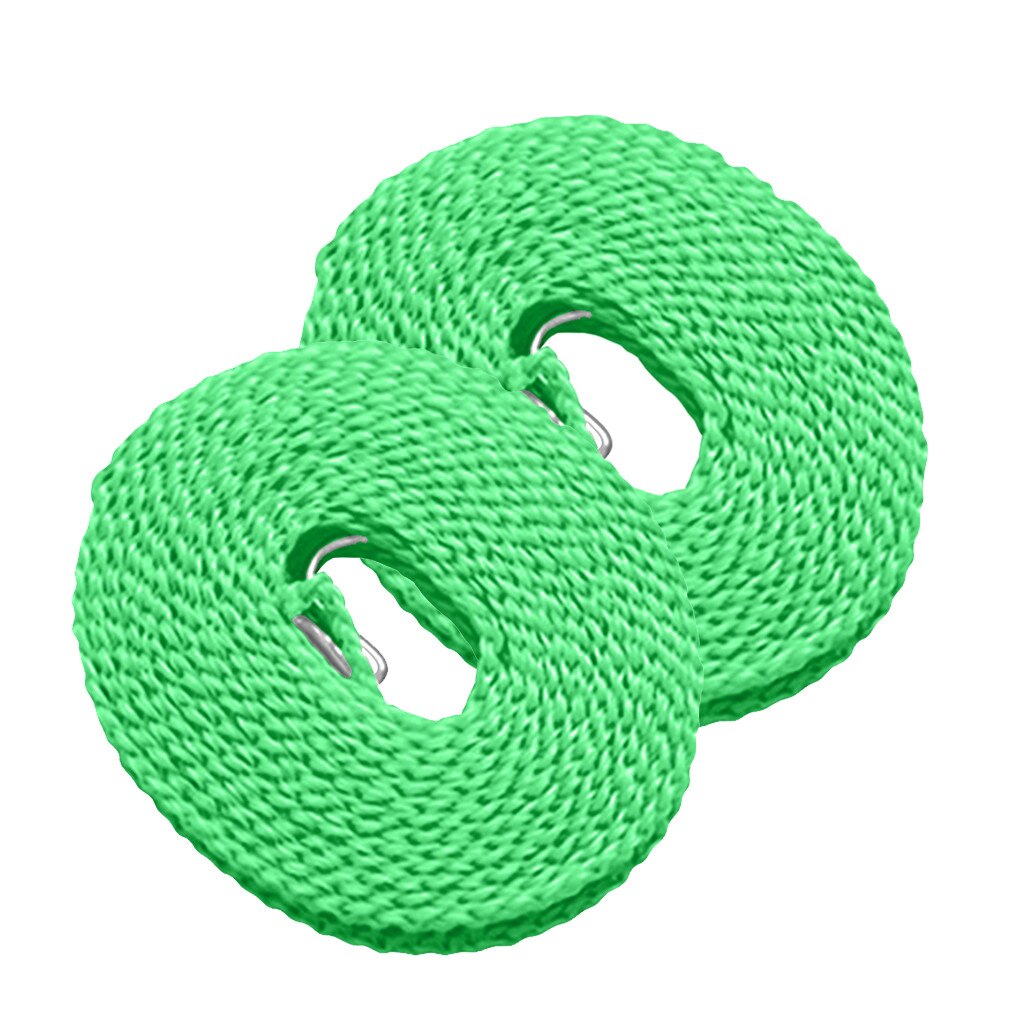 2PC 8m Non-slip Windproof Clotheslines Clothes Dryer Cloth Hanging Rope Windbreak Travel Outdoor Camping Clothesline drying rack