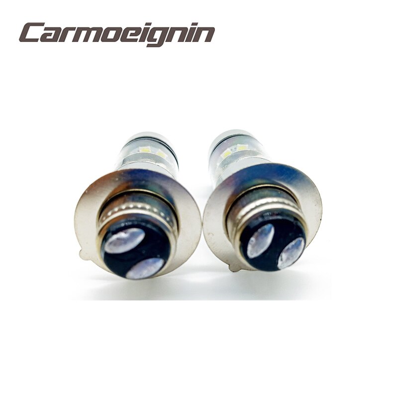 2 stk 100w 6000k 1100lm h6 ledet frontlys hvit til suzuki ltz 400 z400 quadsport 2003 2004 2005 2006 2007