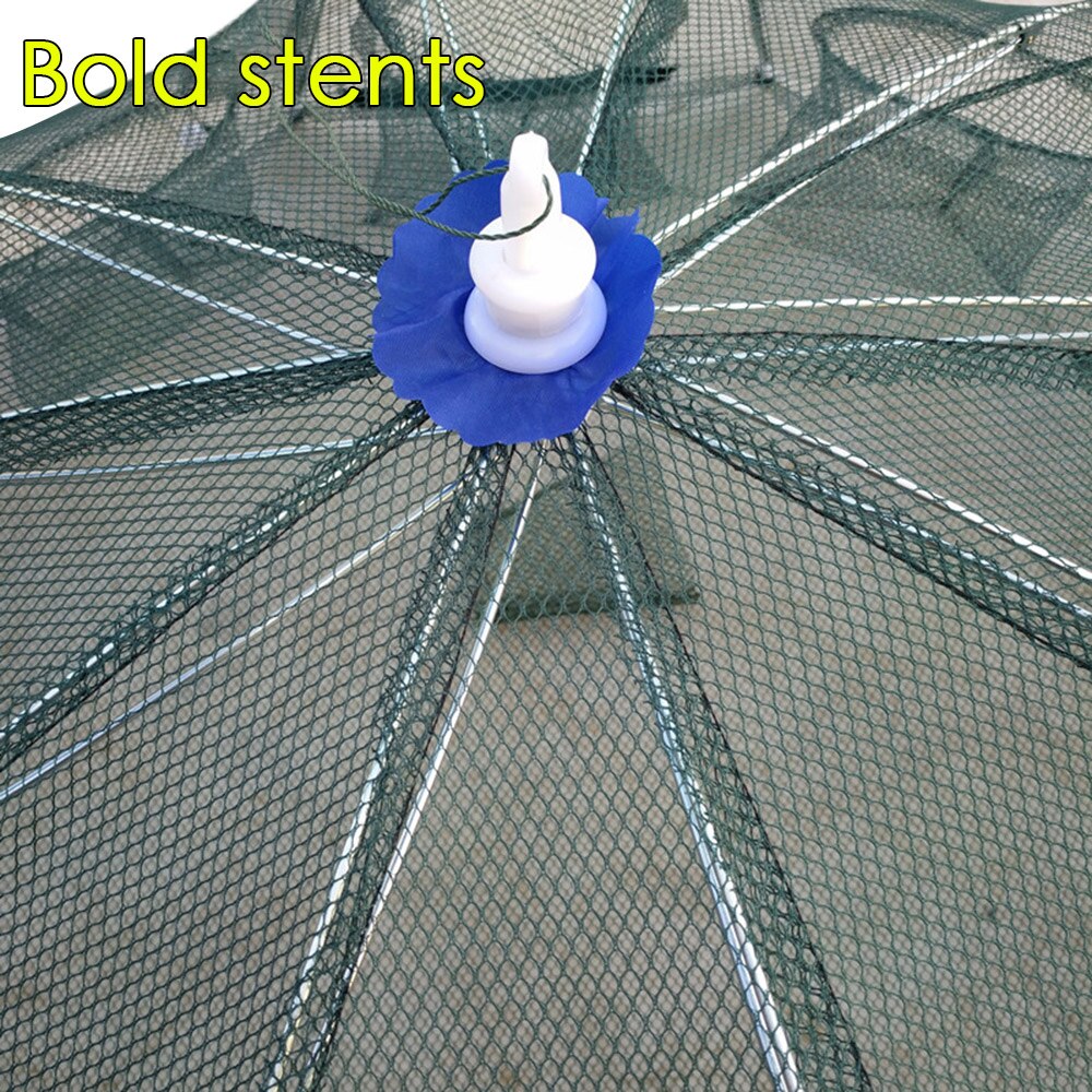 Automatic Fishing Net Trap Folded 4 6 8 12 16 18 20 Holes Automatic Fishing Shrimp Trap Fish Shrimp Crab Baits Pesca