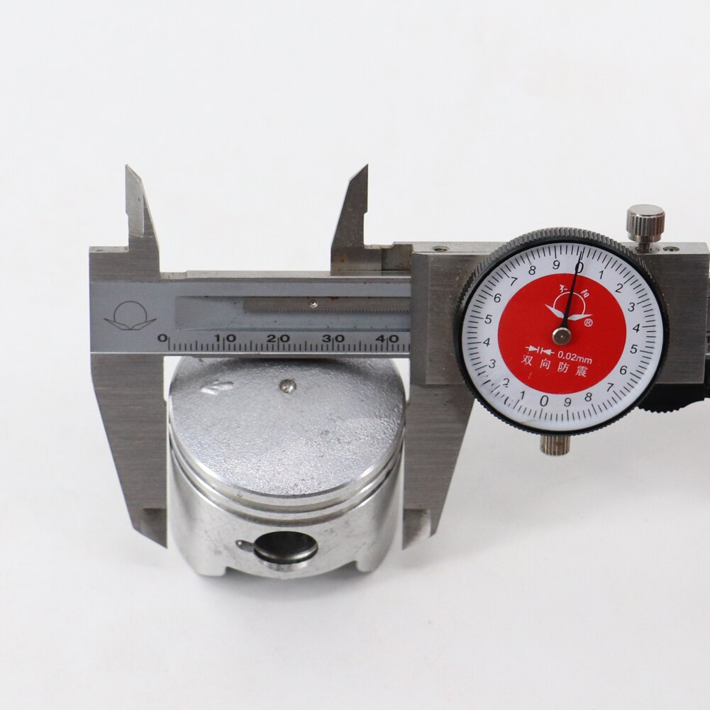 Engine Piston 44-6 for 2 stroke 47cc 49cc Pocket Dirt Pit Bike ATV Quad Engine with Piston Ring, Pin bearing