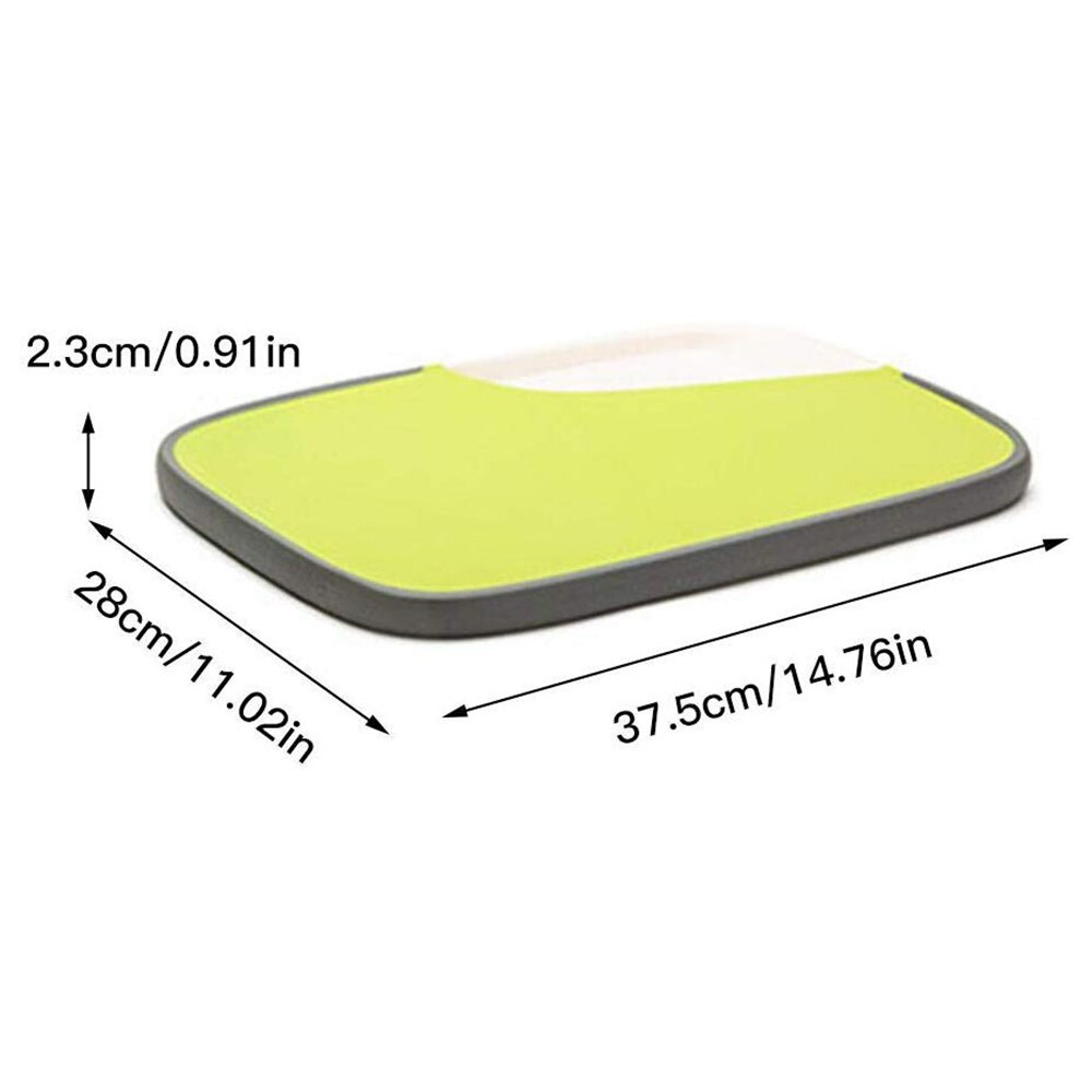 Double-sided Rice Shell Cutting Board Mildew Kitchen Chopping Board Baby Food Supplement Drain Sink Bamboo Straw Chopping Board