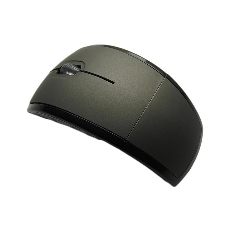 Ultra Thin Usb Optical 2.4Ghz Draadloze Draadloze Muis 4 Knoppen Pc Computer Notebook Muizen Draadloze Werk Optische Muis Laptop: gray