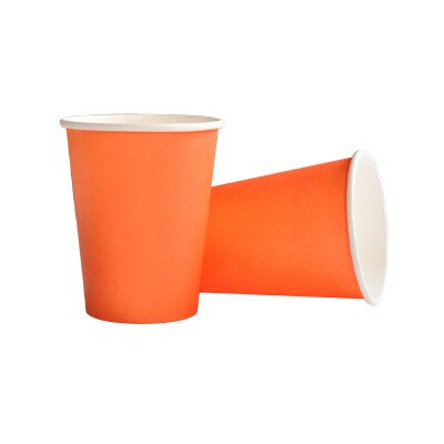 8PCS Party Pappbecher 12 Farbe Haushalt Kaffee Tasse Geschirr Home Decor Zubehör Hochzeit Decor Party: A