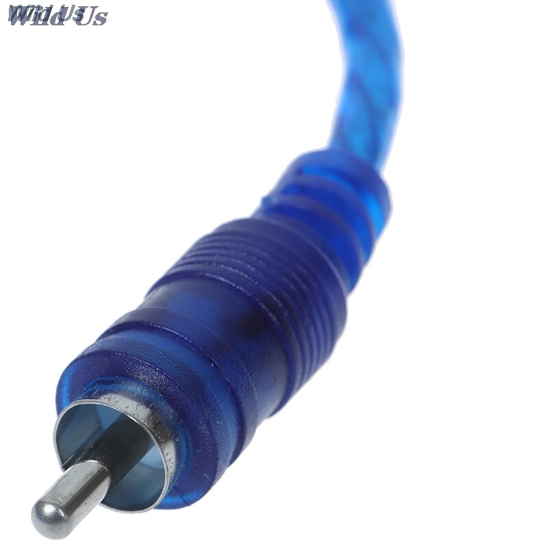 Car MP3 Audio RCA Y Splitter Cable Adapter Cord Converter for Car AUX Amplifier