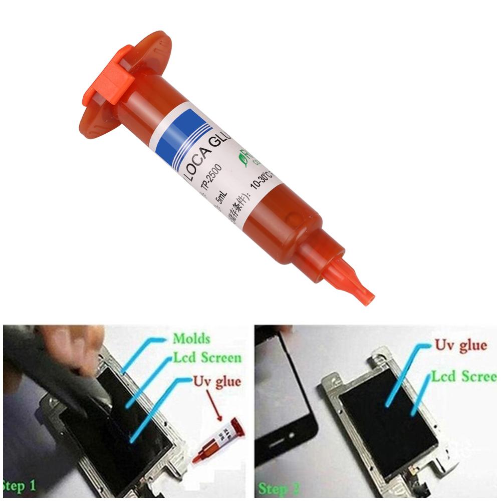 UV Glue Optical Clear Glue Window Repair Tool for Repair Long Crack Glass Broken Crack Qucikly Restore Window or Screen