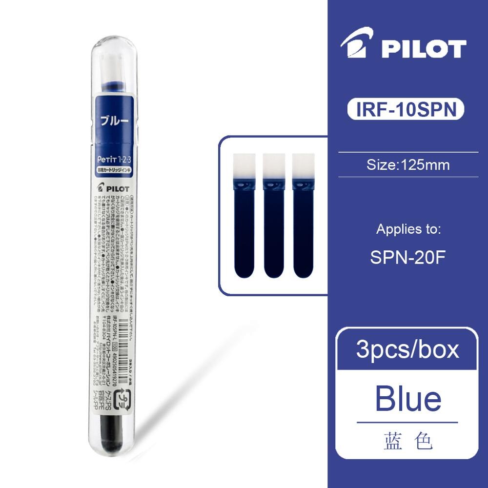 Pilot disposable ink IRF-10SPN small pen using color ink bag suitable for SPN-20F: Blue  