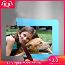 Colorful Magnetic Picture Frames 11.8*16cm Photo Magnets Photoframe Refrigerato PVC Home Decor Modern Magnetic Photo Fridge