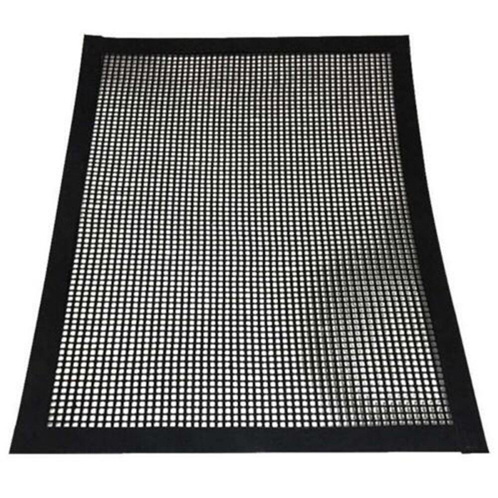 BBQ Mesh Mat Easy to use 330x400mm BBQ Mat Grilling Mesh Heat