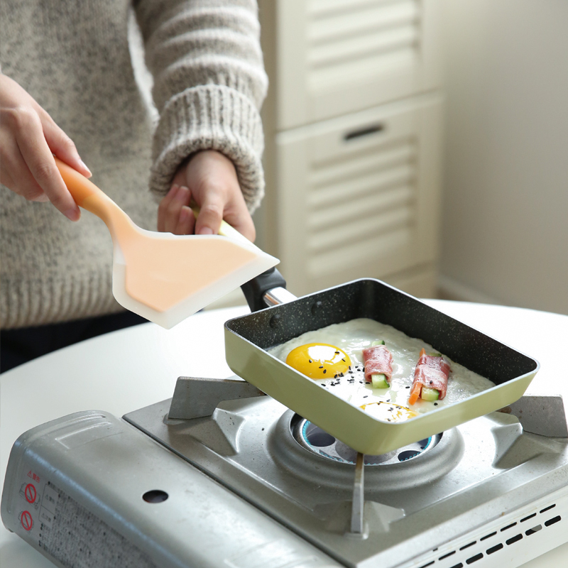 Silikone spatel suppe ske køkken husholdning pandekage stegt æg fisk madlavning skovl køkkenudstyr non-stick pan dedikeret