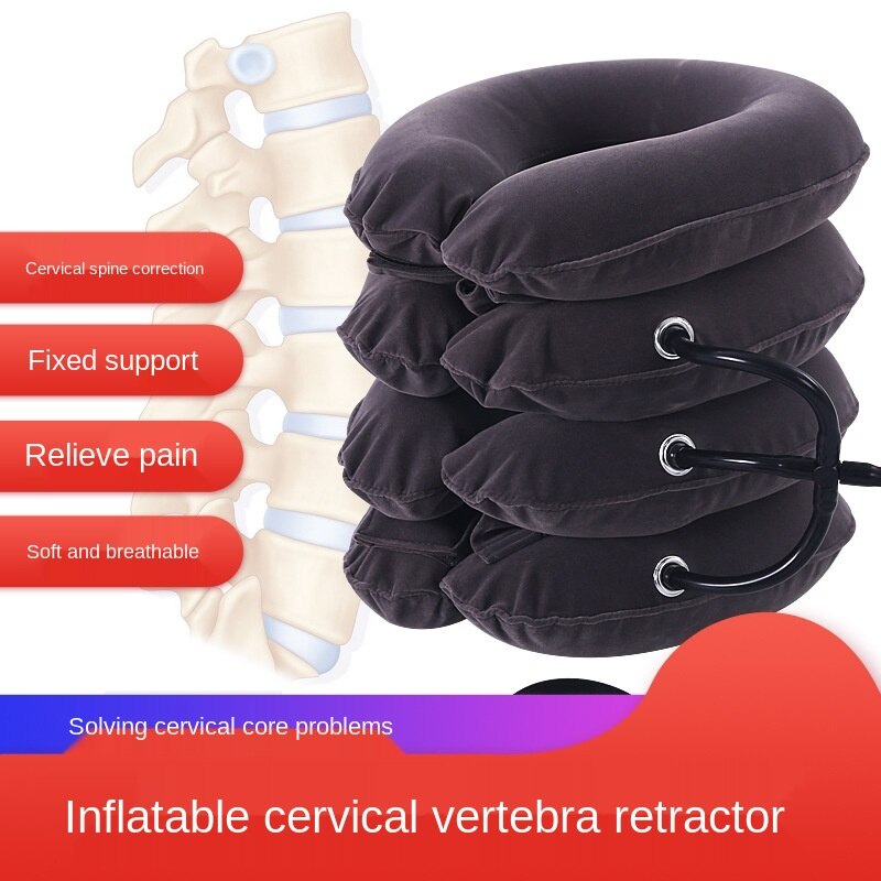 4 layer cervical retractor Cervical massage physiotherapy portable inflatable retractor