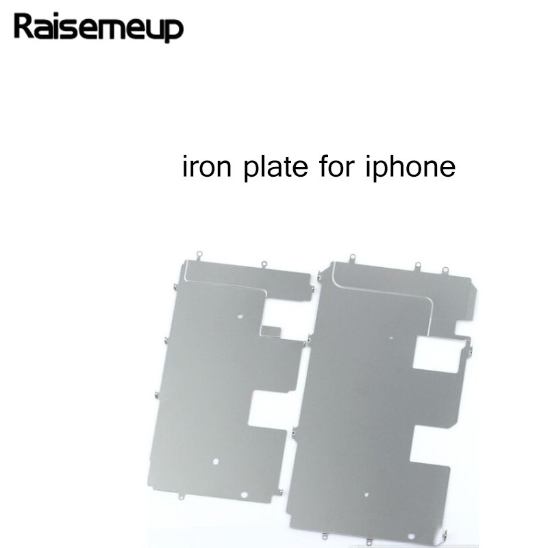 AAAA 1pcs Lcd Escudo LCD placa somente a placa grande de ferro do Metal Da Placa Traseira para iphone 5 5s 5c se 6 6plus 6 6s splus 7 7plus 8 8plus