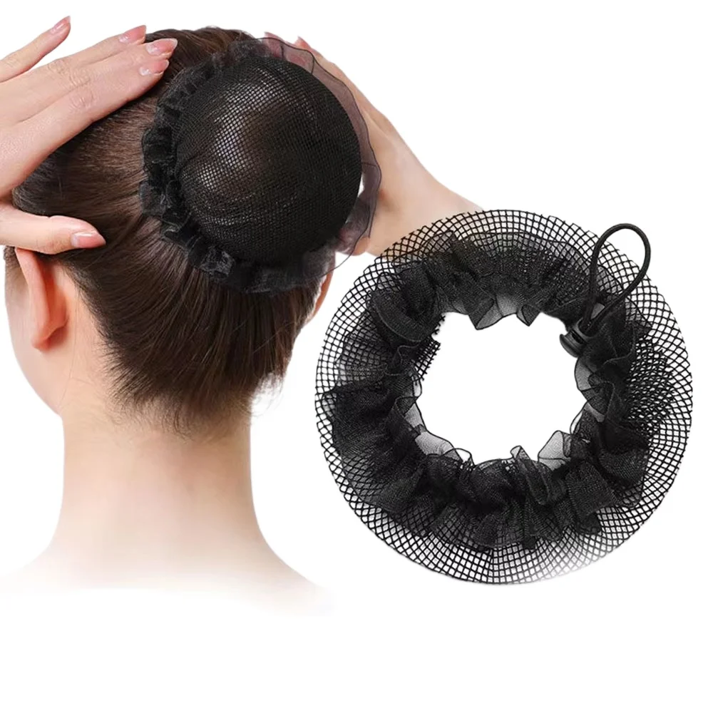Retine per capelli per coperture per panini per capelli, balletto, ragazze, danza classica, retine elastiche per capelli, accessori per capelli per donne e ragazze