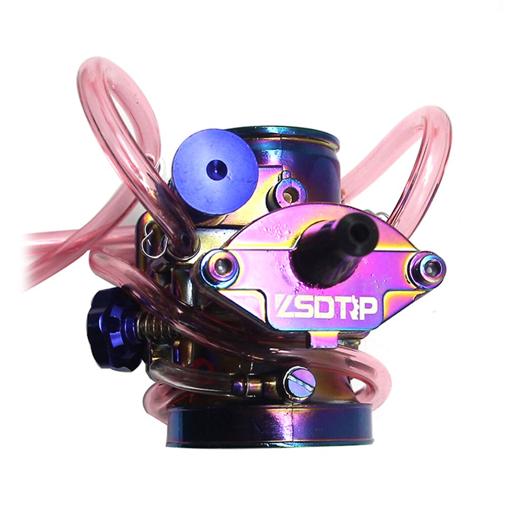 ZSDTRP Universal Multicolor Motorcycle Carburetor 21 24 26 28 30 32 34mm Power Jet Dirt Bike 4T PWK Carburador 110cc 250cc 125cc