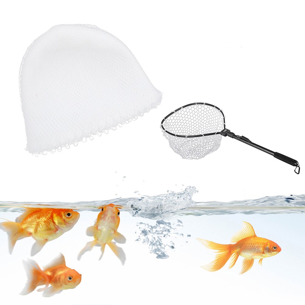 Nylon Fishing Nets Collapsible Mesh Hole Folding Dip Net Cage Outdoor Fishing Tools Tackle Equipment for Fisherman
