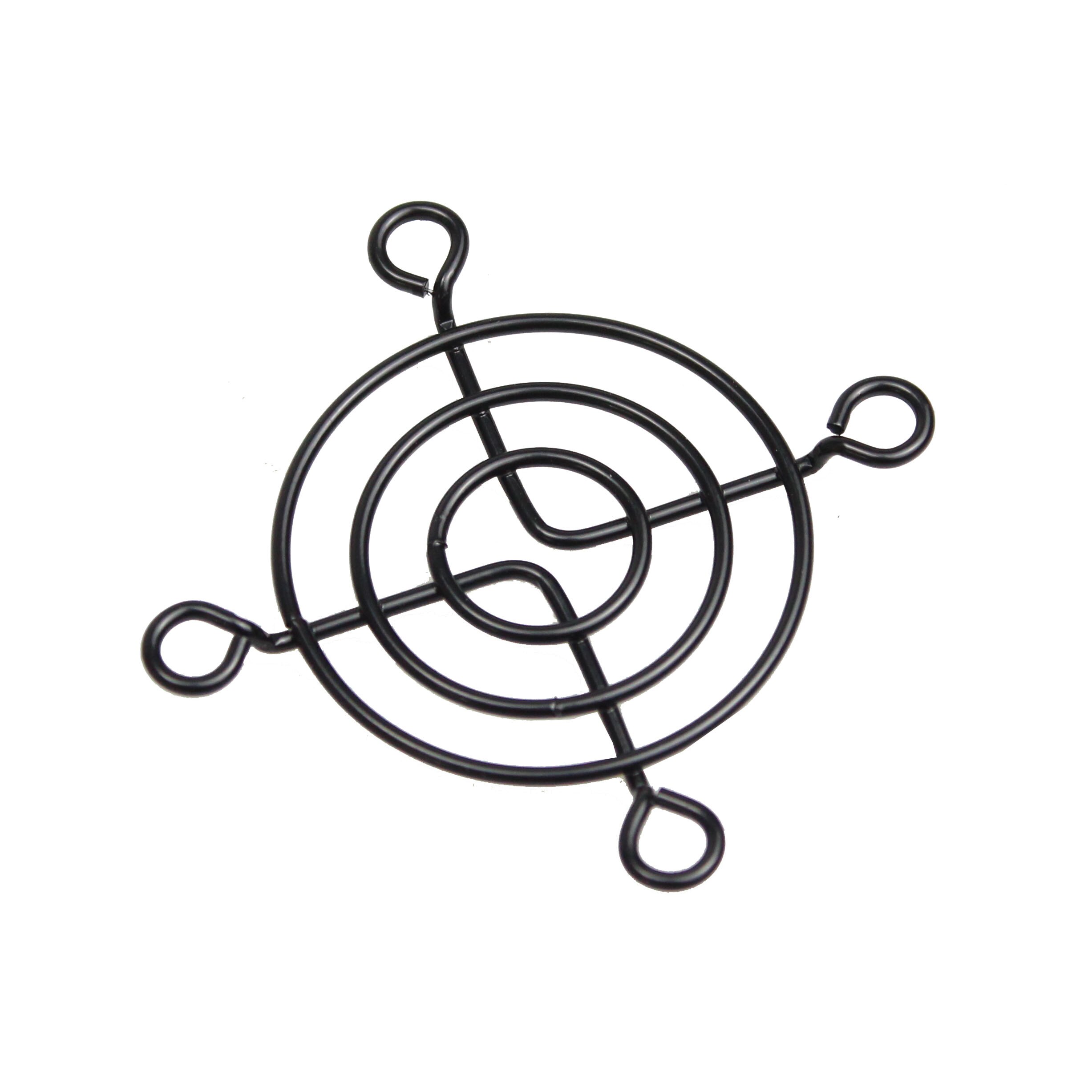 20 Pieces 40mm Black Fan Grills Metal Fan Guard Protective Grill for 4cm 40mm Cooling Cooler Fan