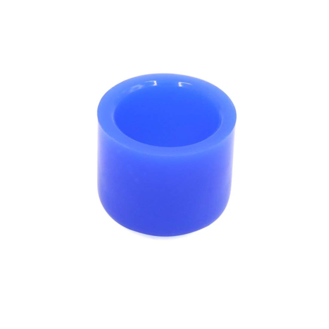 uxcell 25mm 1&quot; Silicone Blanking Cap Intake Vacuum Hose Tube Pipe End Cap Bung Blue Auto Car Accessories