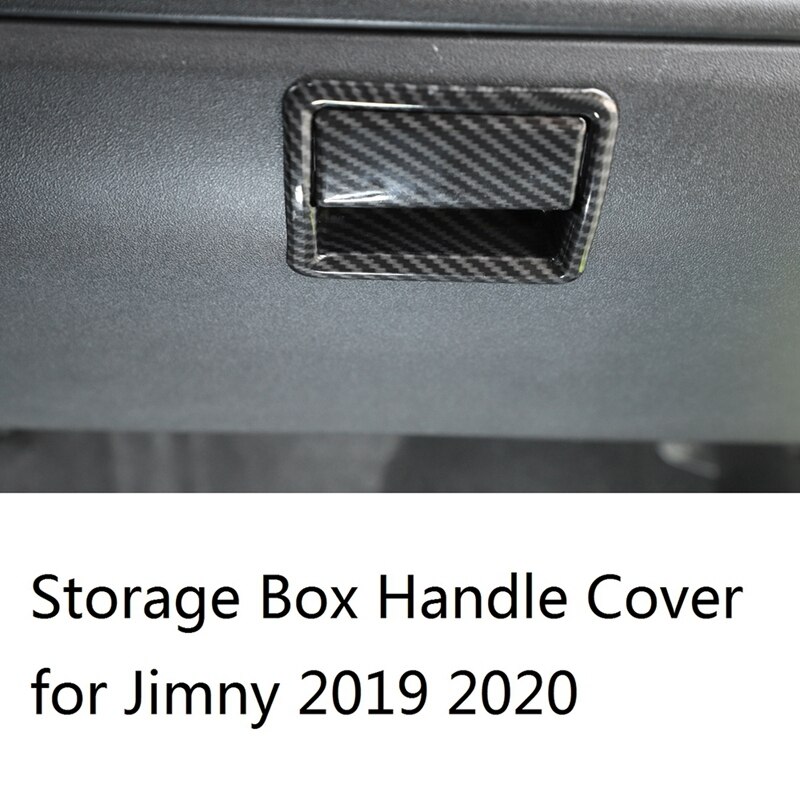 Car Co-Pilot Storage Box Handle Decoration Cover Trim for Suzuki Jimny Car Accessories