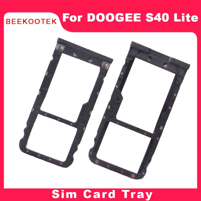 Beekoote Originele Kaart Lade Houder Sim Card Tray Sim Card Slot Houder Repalcement Voor Doogee S40 Lite mobiel