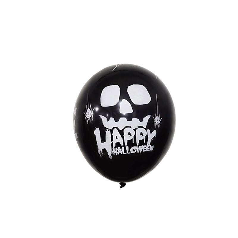 1 Set 16 Inch Halloween Ballon Sets Partij Aluminium Happy Halloween Brief KTV Bar Ronde Gedrukt Ballon Thema Partij Decoratie