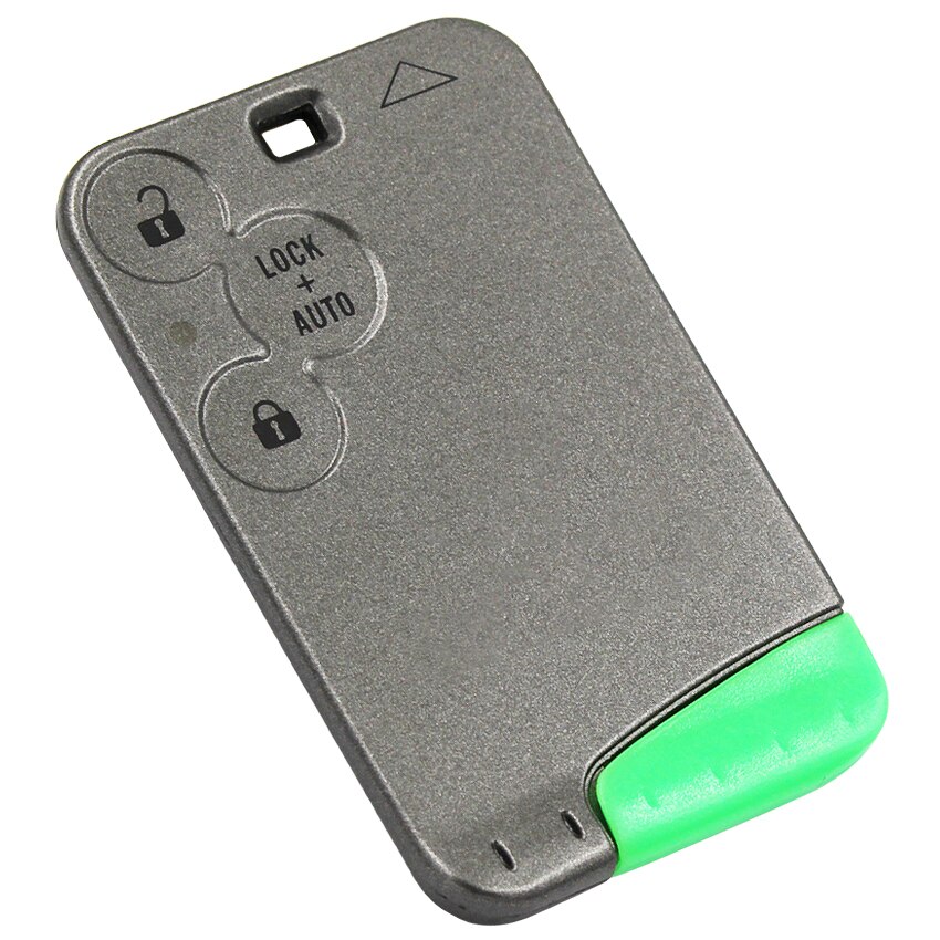3 Button Smart Card Remote Car Key Case Shell Car Key Housing Fob for Renault Laguna 2001 - with Uncut Blade