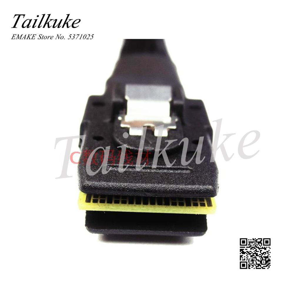 MINI SAS 36P SFF 8087 Turn 4 SATA3 6G Array Card 1 Drag 4 Data Cable 1 Meter 75CM