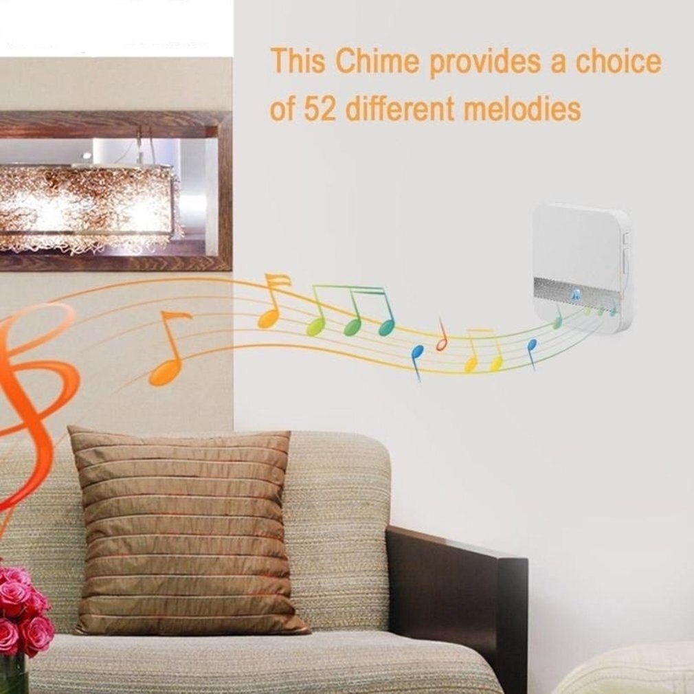 WiFi inalámbrico remoto timbre inteligente Cámara timbre puerta Ding Dong máquina 2,4 GHz Video cámara teléfono intercomunicador PIR seguridad