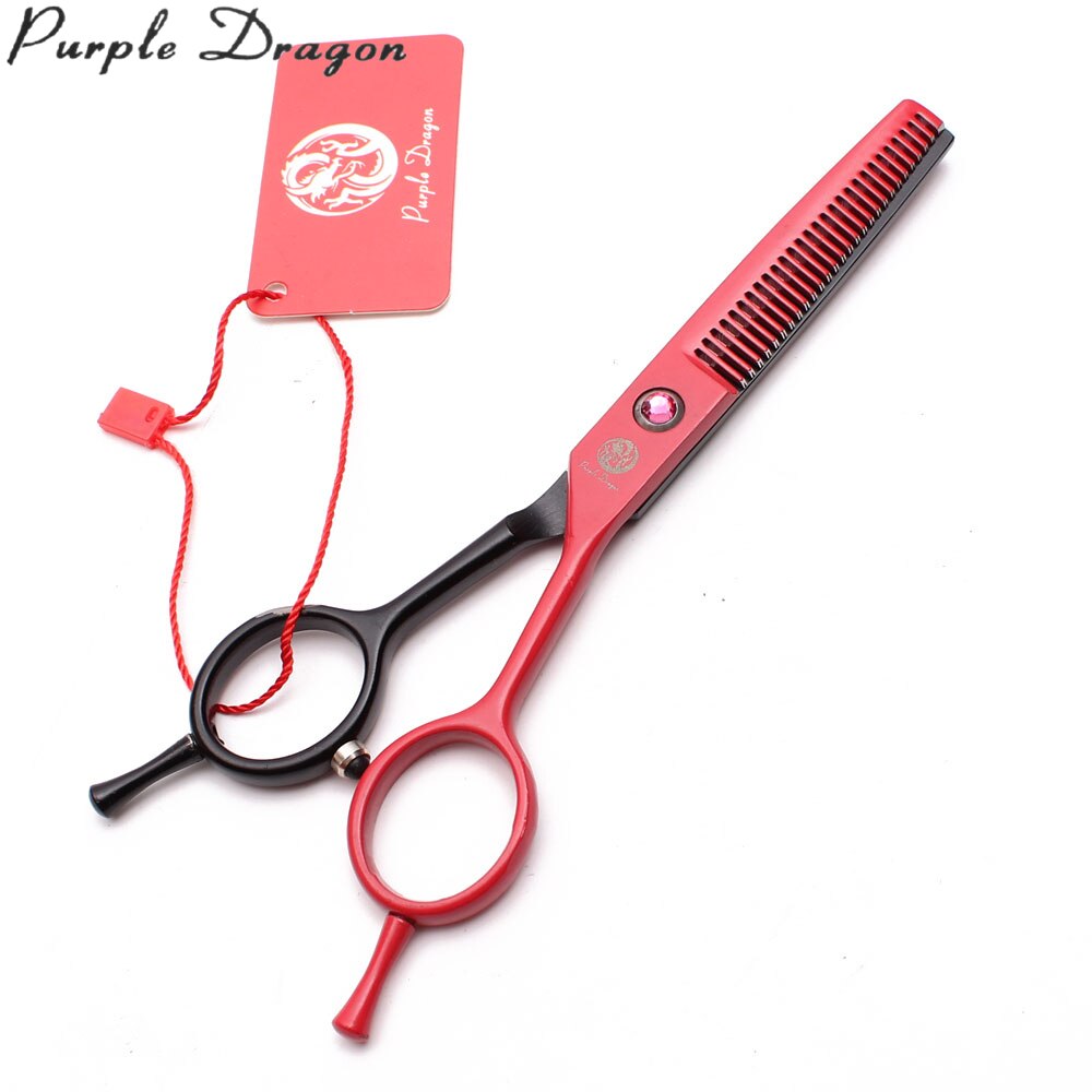 5.5" 15.5cm Red&Black Cutting Scissors Thinning Shears Pet Scissors Dog Grooming Scissors Animal Scissors Set Z1012