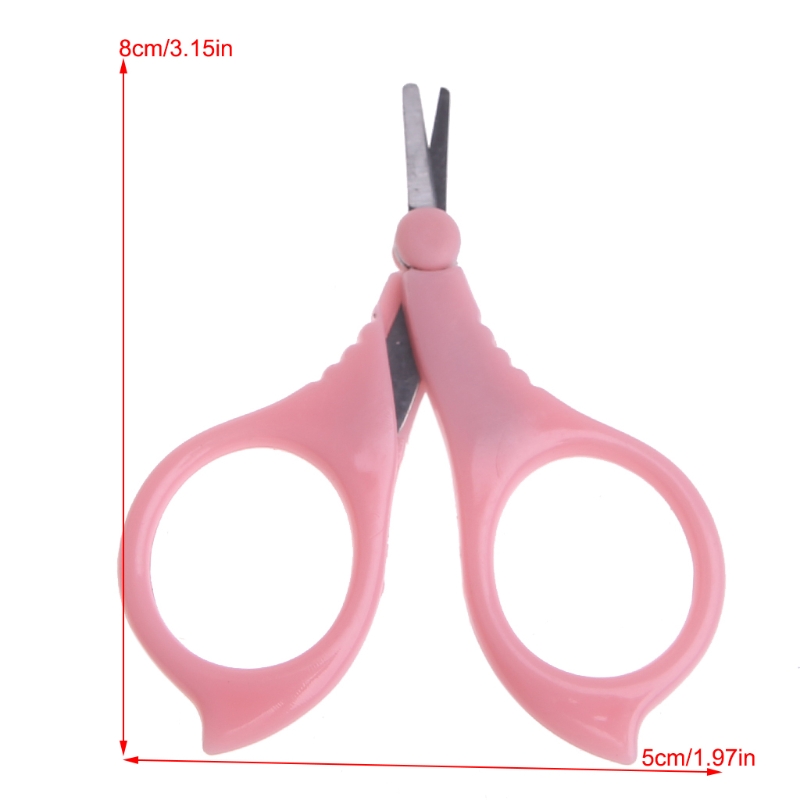 Cortaúñas de seguridad de acero inoxidable, tijeras, cortador para bebé recién nacido, conveniente