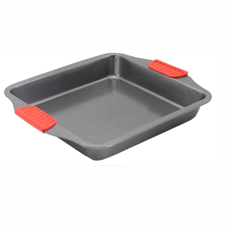 Carbon Steel Baking Tray Square Rectangle Baking Pan Sheet Nonstick Oven Baking Dishes Pans for Home Baking Kitchen Supplies