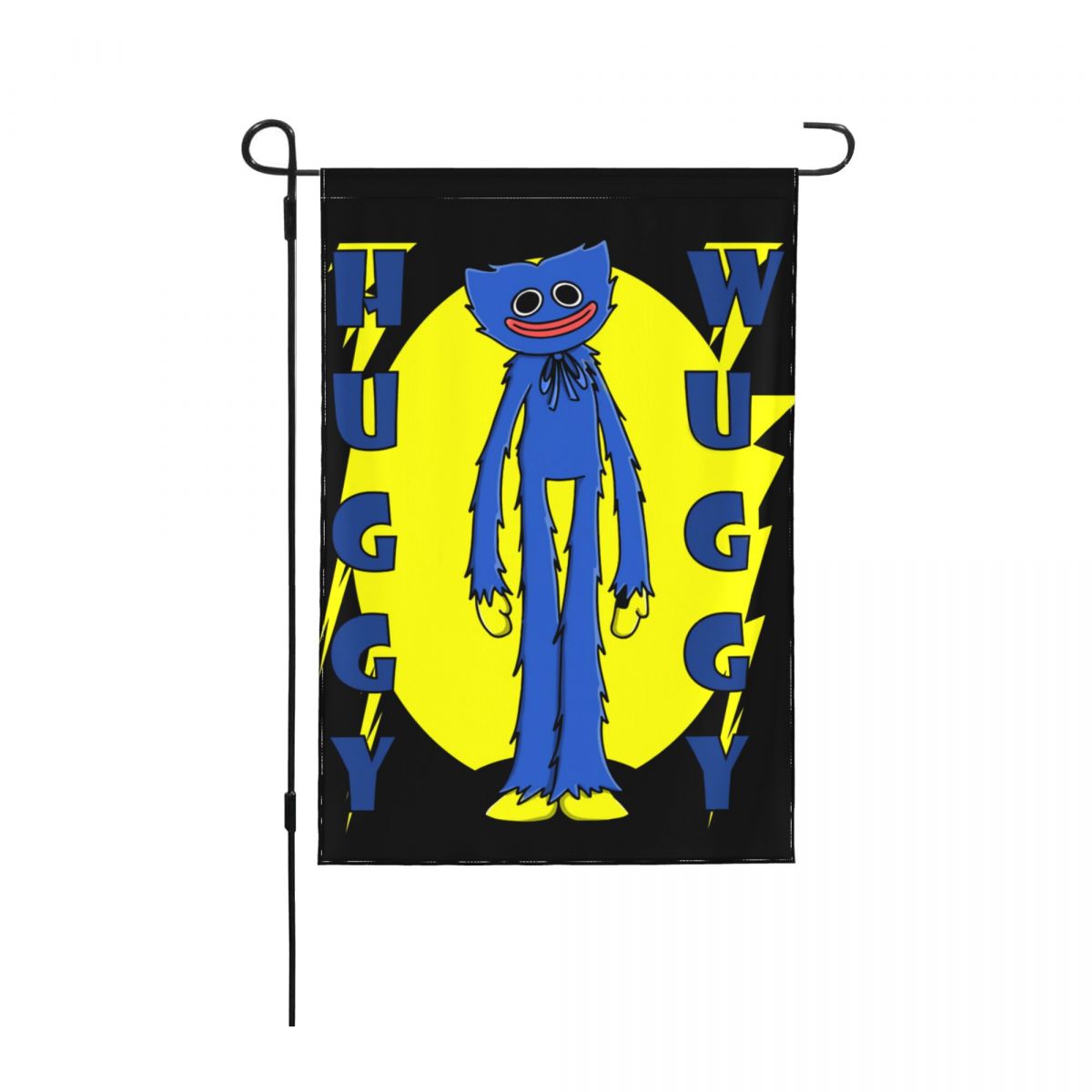 Poppy Playtime Huggy Wuggy Garden Flag Double-sided Printing Decorative Yard Banner Flag Party Outdoor Home signs: 3 / 32 x 48CM