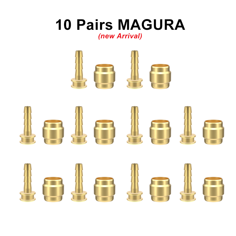 Aiguille d'huile pour vélo de montagne, tête d'olive pour Shimano BH59 BH90 SRAM MAGURA, Tube d'huile de frein à disque, accessoires de vélo: BLEU CIEL