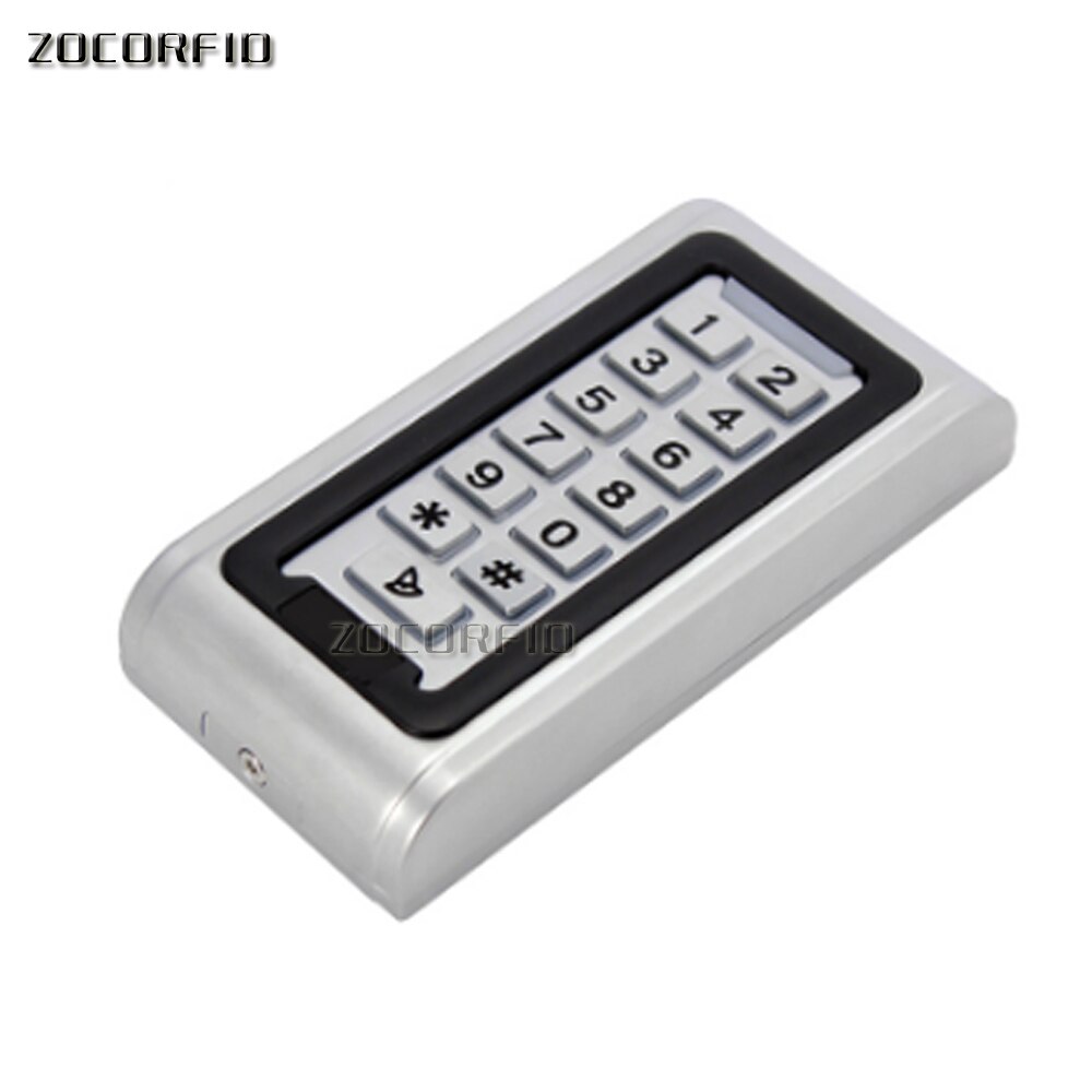 RFID Reader Wiegand 26Bit Metal Wired access control Keypad/RFID Gate Opener