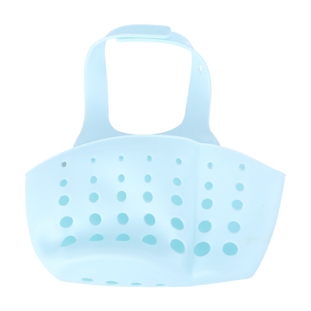 Keuken Badkamer Opknoping Mand Opslag Dikkere Dubbele Wastafel Pouch Afvoer Spons Houder Gadget Organizer Rekken (Wit): Sky-blue