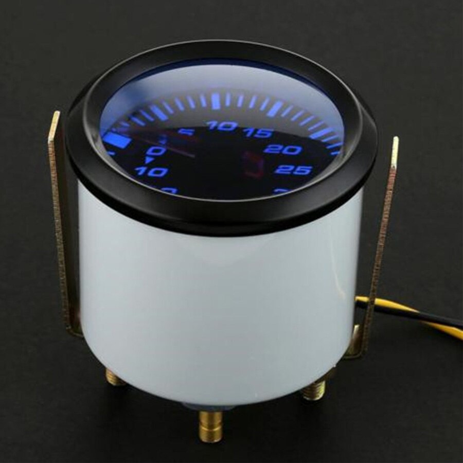 2" 52mm Car Universal Turbo Boost Gauge Meter Kit Smoke Len LED 35 Psi 12V