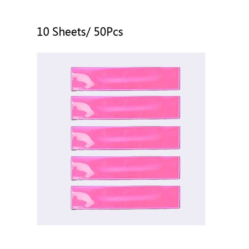 50 Reflective Adhesive Sticker Night Visibility Safety Child Universal Reflector