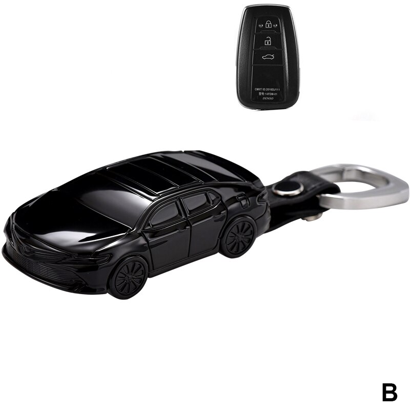 Automalli auto avainkotelo kansi fob avaimenperä puku toyota camrylle  v7 va7 vh7 chr  x1 corolla  e21 rav 4 v 5 prado avalon axxa 50: Default Title