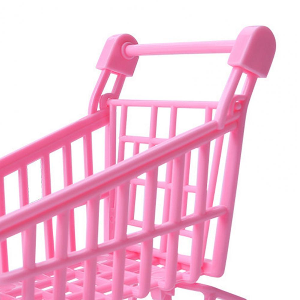 1/12 domek dla lalek mały uroczy supermarket rekwizyty koszyk miniaturowy krajobraz