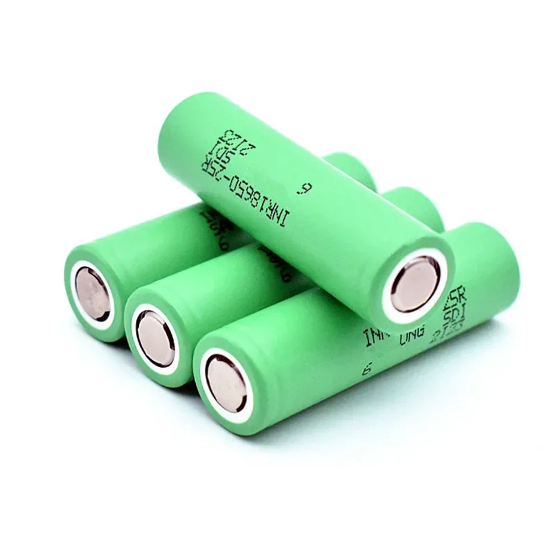 100% Original INR18650 25R 1865 2500Mah 3,7 V 18650 Batterij Lithium-Chargeable Batterijen High Stroom Discharge 20A Power Cell