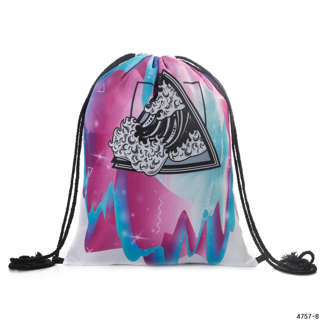 Drawstring Backpack Girl Drawstring Rucksack Small School Bag Travel Drawstring Bag Printing Drawstring Backpack