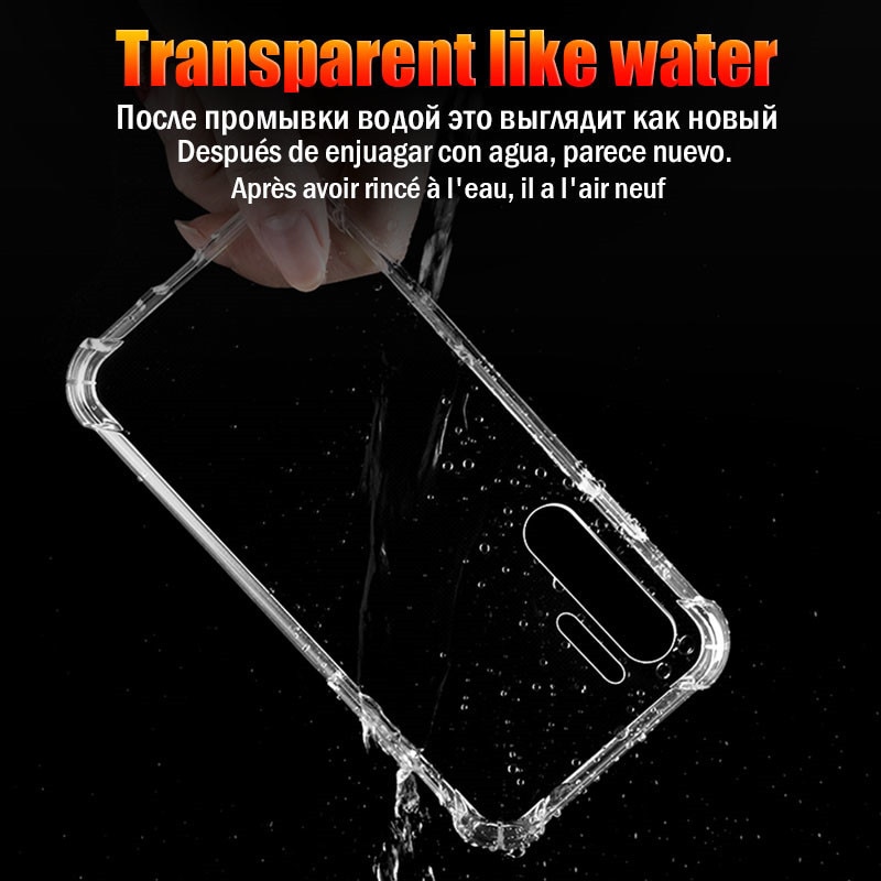 Soft TPU Shockproof Case For Huawei P20 Lite P30 Pro P Smart Protective Case For Huawei Mate 20 10 Pro P10 Lite Nova 3 3i