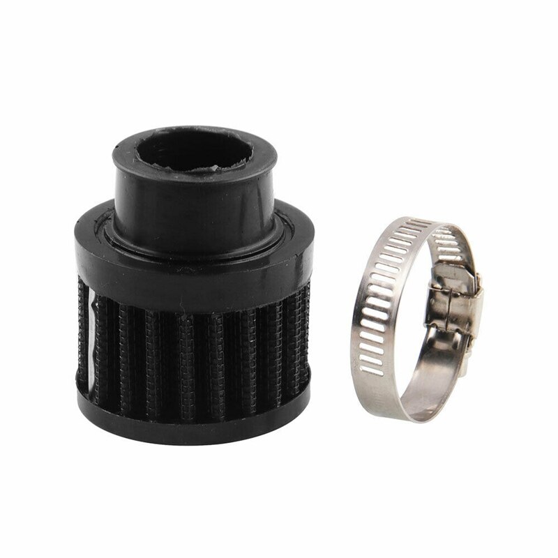 25mm Universal Car Air Filter Oil Cold Intake Crank Case Turbo Vent Breather X2