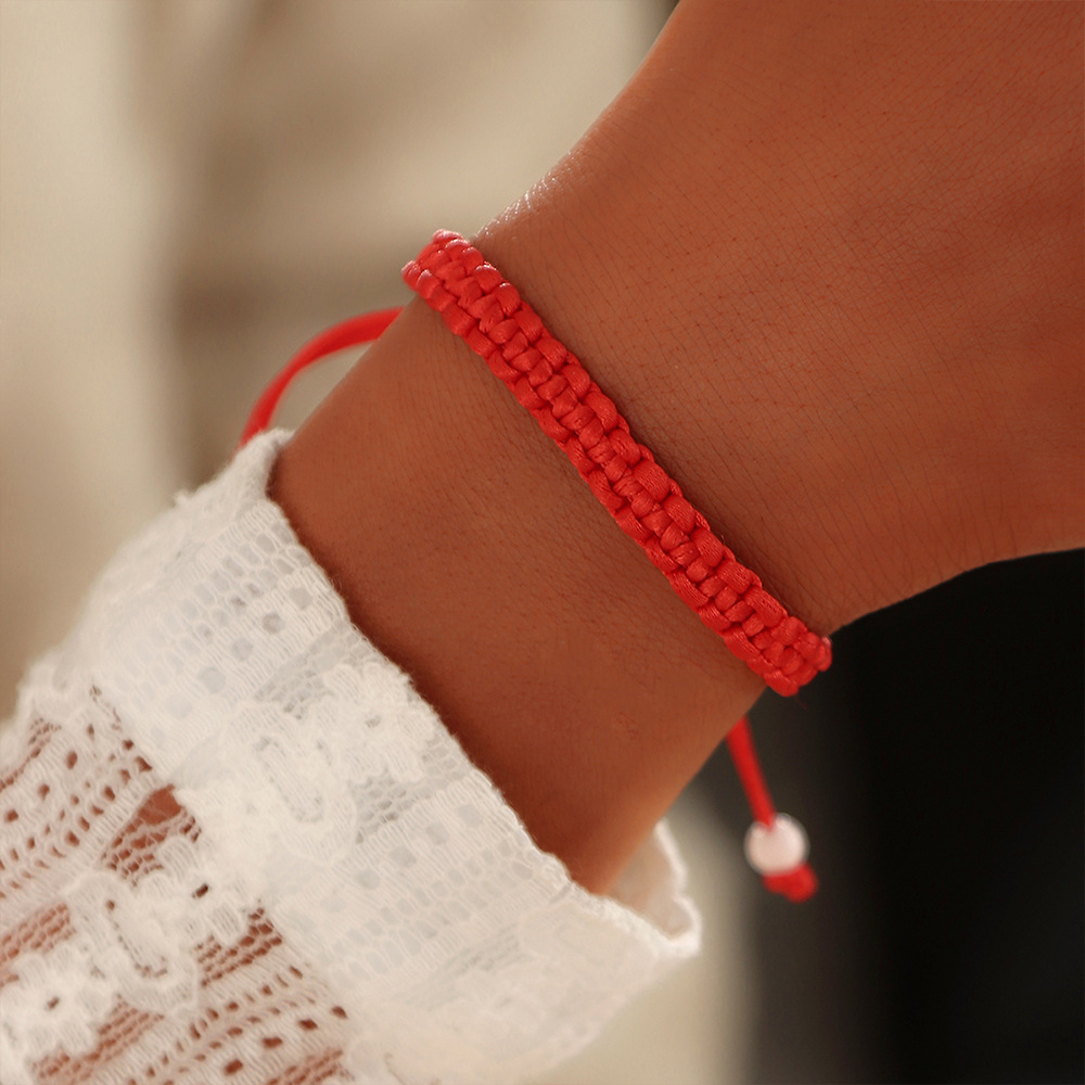 Einfache handgefertigt betroffen Seil Armbinde Jahrgang Frauen verrotten Einstellbar Armbinde Bunte Armbänder Armreifen Schmuck Für Mädchen