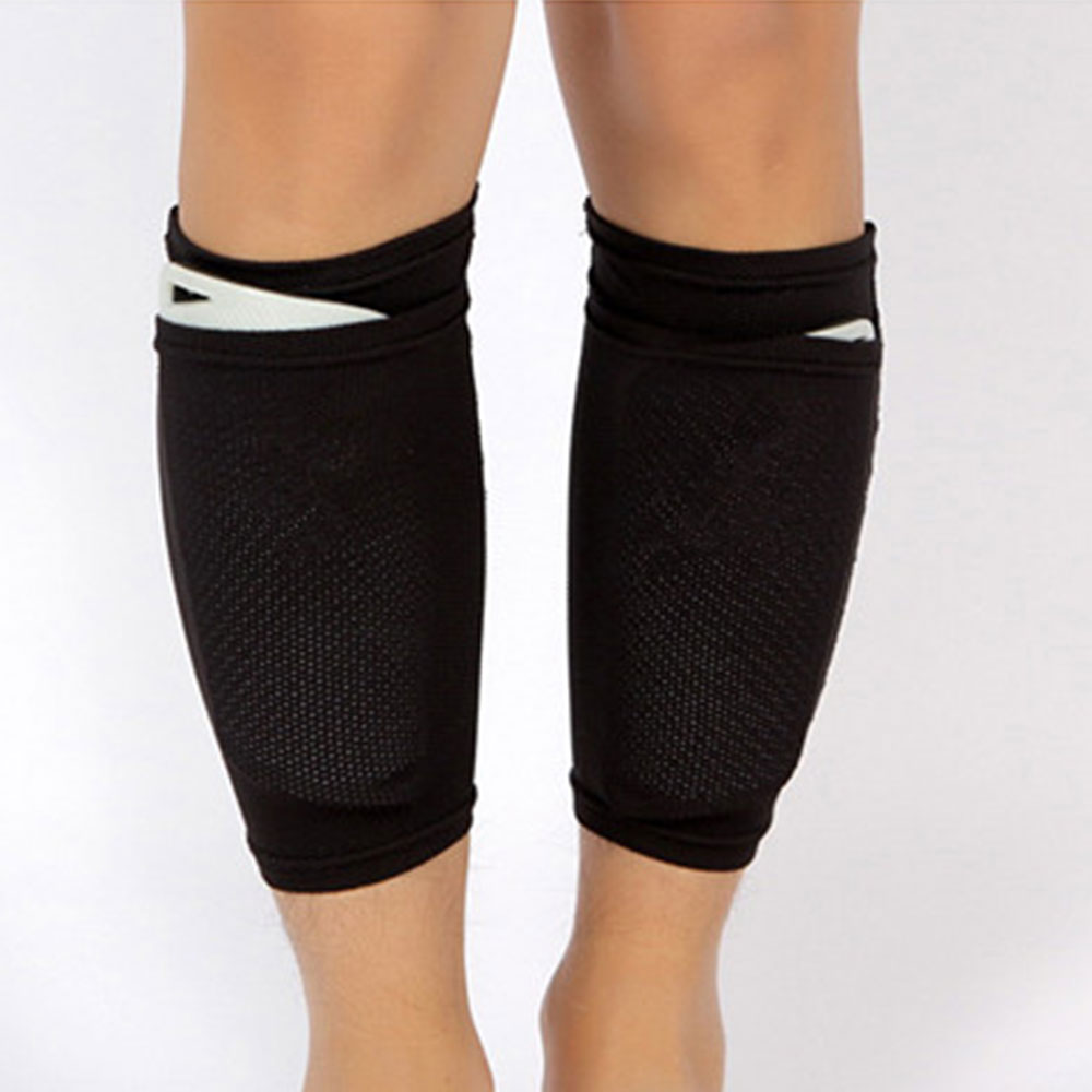 1 Pair Sports Soccer Guard Pad Sleeve Sock Leg Support Safety Breathable Training Shin Sleeves Calf Guards Protection Adjustable