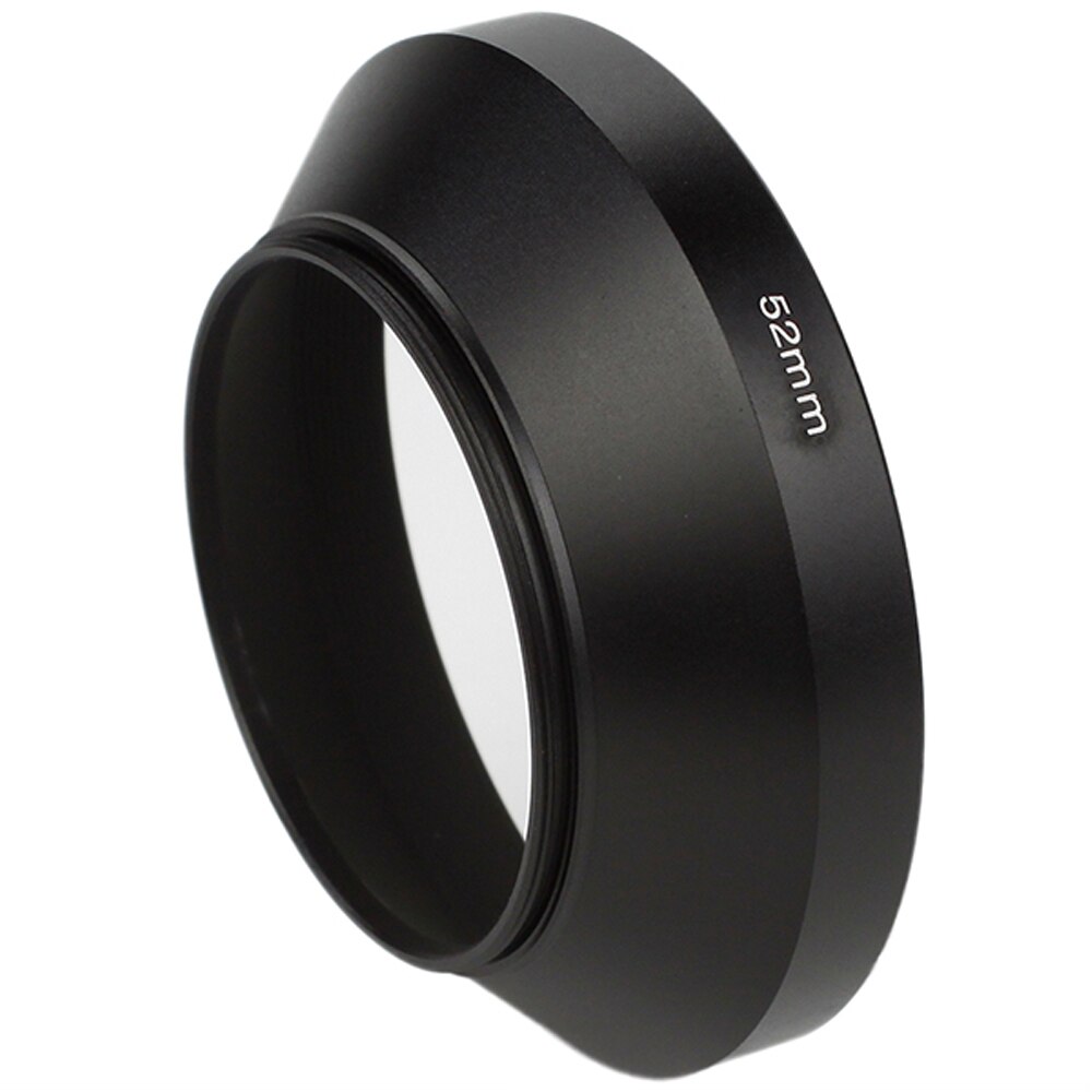 Pixco Metal Wide Angle Lens Hood Suit For lens with 52mm/55mm/58mm/67mm/72mm/77mm filter thread
