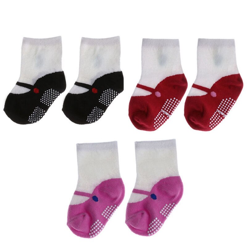 Cotone autunno primavera neonate calzini per bambini bambini balletto Skid antiscivolo neonato neonato danza neonato roba regalo