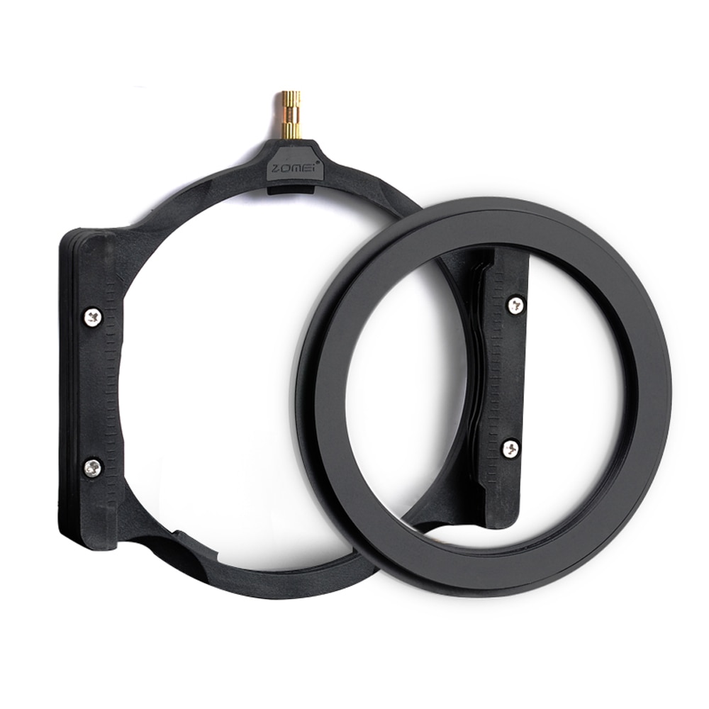 Zomei multifunktionell filterhållare och 67/72/77/82/86mm adapterring kan användas med rundfilter för cokin z lee 100mm filter