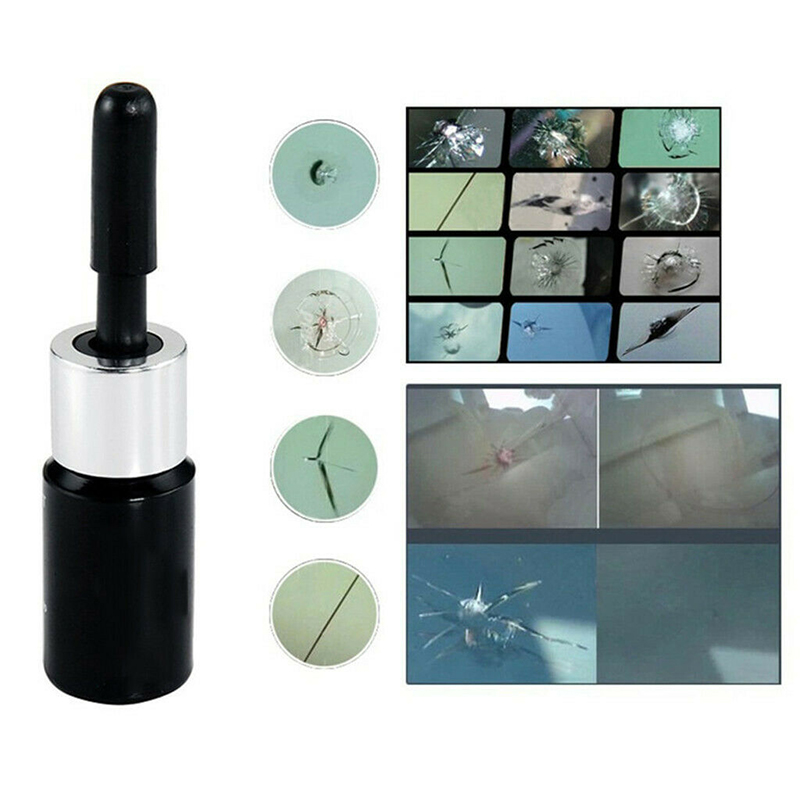 Windscreen Windshield Repair Kit Tool Glass Corrector Crack Repairing for Car KSI999