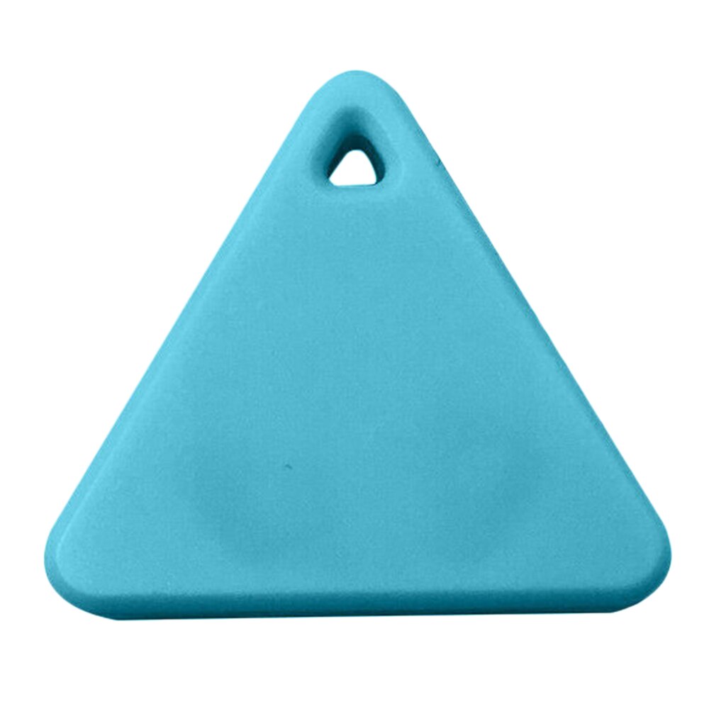 Dispositivo de alarma inteligente Mini, localizador con Bluetooth, dispositivo localizador GPS en tiempo real para motocicletas y coches, localizador con billetera para mascotas y niños, localizador con alarma: Blue 36x32x7mm